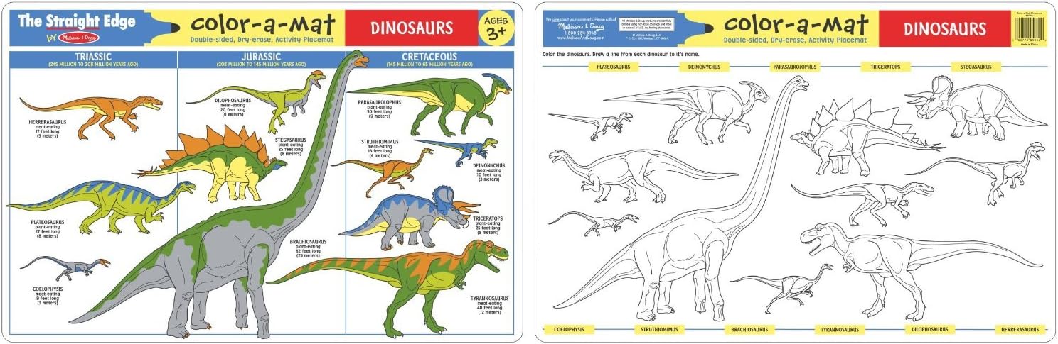 melissa and doug dinosaur mat