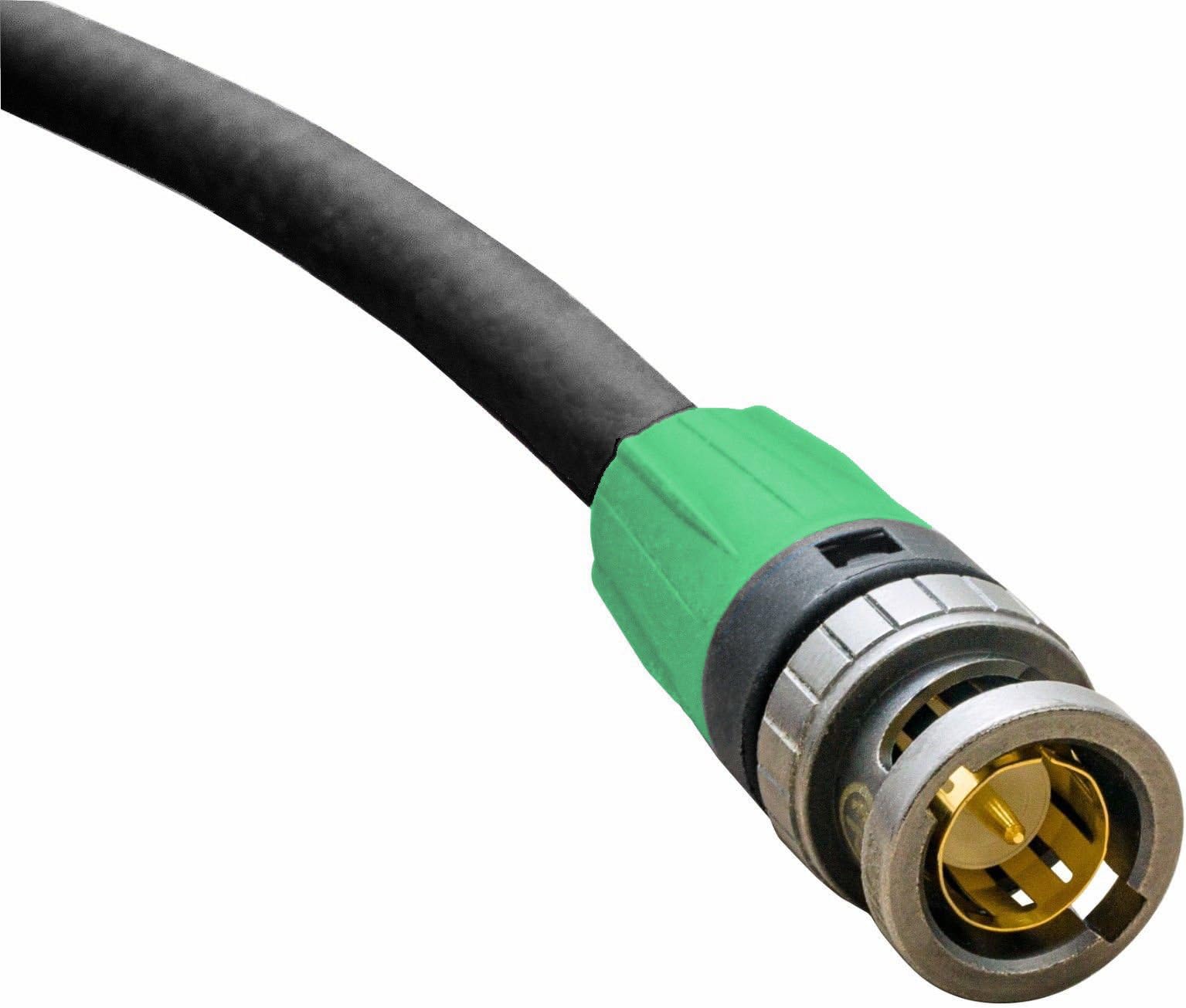 New 12G Ultra HD 8K 4K HD SDI Digital Video Belden 4694R Neutrik NBNC75TU11X UHD Rear Twist BNC plugs, Hand made Cable