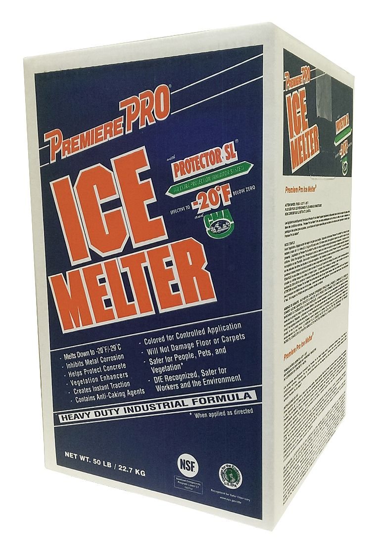 Ice Melt, Granular, 50 lb. Carton, 20 F Industrial