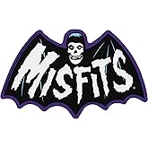Square Deal Recordings & Supplies - The Misfits - Bat Fiend Logo - Die Cut Sticker
