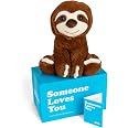 SendAFriend 'Oliver The Otter' Care Package – Stuffed Animal & Love You Note In 'Someone Loves You' Box