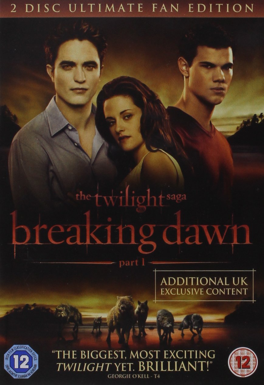 The twilight saga breaking dawn. 2 disc ultimate fan edition