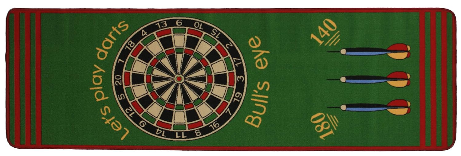 Dartteppich Offizieller Abstand 79 X 237 Cm Amazon de K che Haushalt