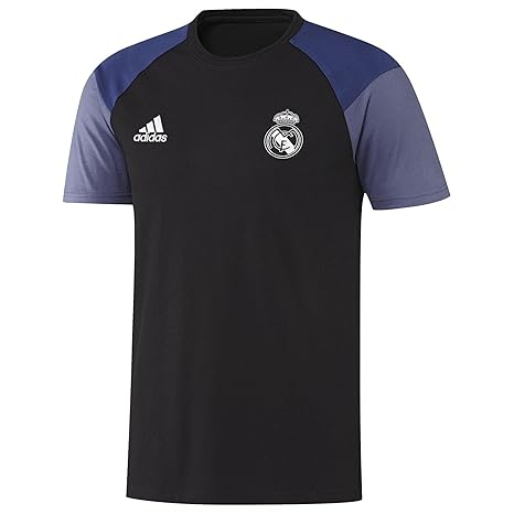 2016-2017 Real Madrid Adidas Training Tee (Black) - Kids