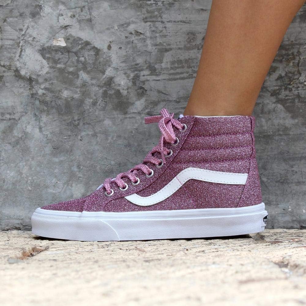 glitter high top vans womens