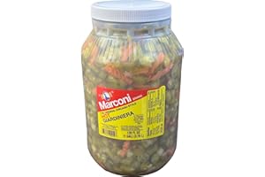 Marconi - The Original Chicago Style Hot Giardiniera - Gallon Plastic Jug