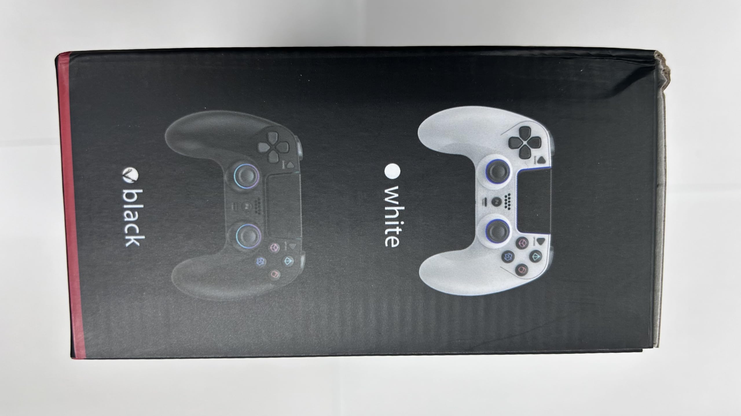Wireless Controller for PS-4, Game Controller Compatible with PS-4/Pro/Slim/PC, Gamepad Joystick with Dual Vibration/6-Axis Gyro Sensor/Touchpanel/RGB-LED/EXT/Audio Jack, Precision and Control