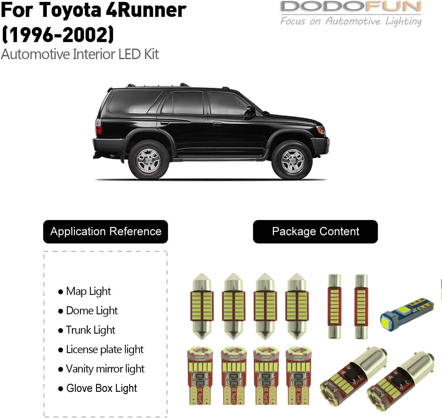 4runner license plate light