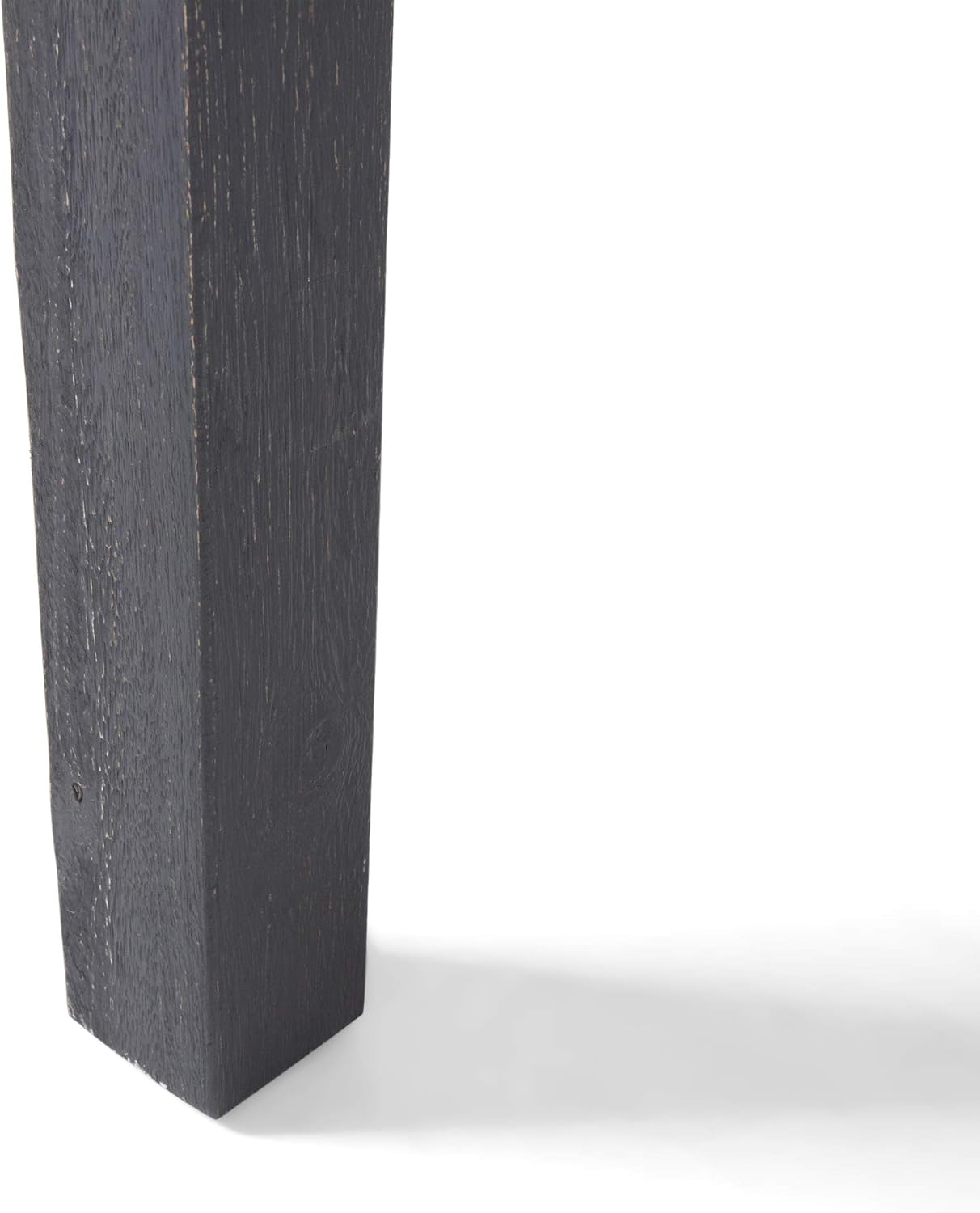 Christopher Knight Home 305357 Eric Outdoor Expandable Acacia Wood Dining Table, Dark Gray Finish : Garden & Outdoor