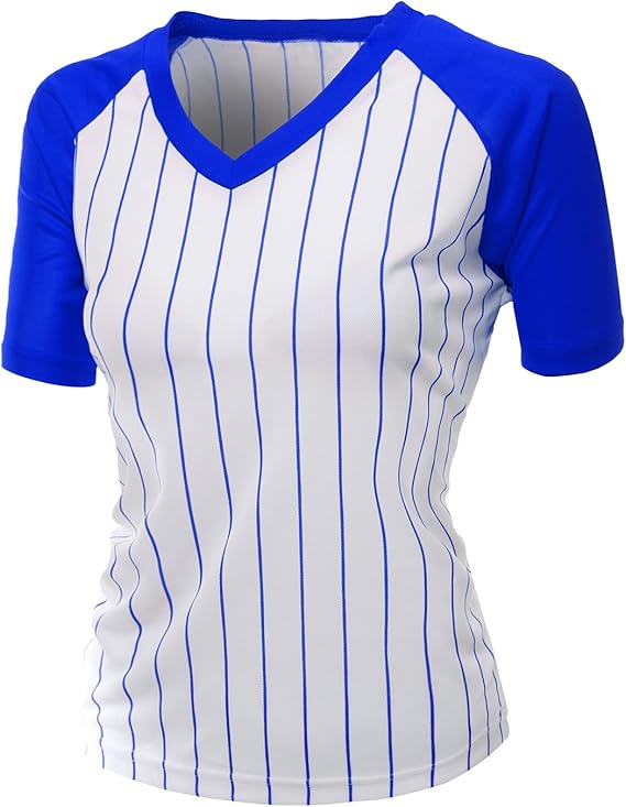 striped baseball jersey womens