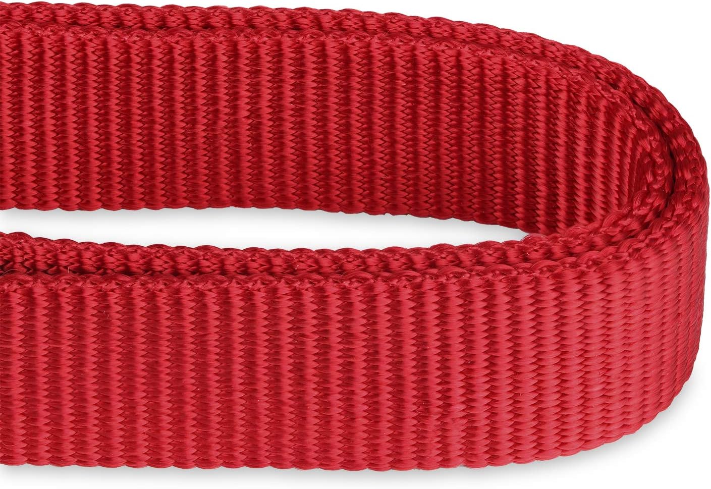 Hyhug Strong Nylon Non - Escape Martingale Dog Collar for Large Breeds Boy and Girl Dogs - Walking Training Daily Use. (Large, Red) - Image 5