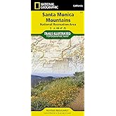 Santa Monica Mountains National Recreation Area Map (National Geographic Trails Illustrated Map, 253)