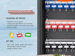 Barska 64 Position Key Lock Box – Wall Mount