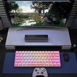 targeal 60% Mechanical Gaming Keyboard - 61 Keys