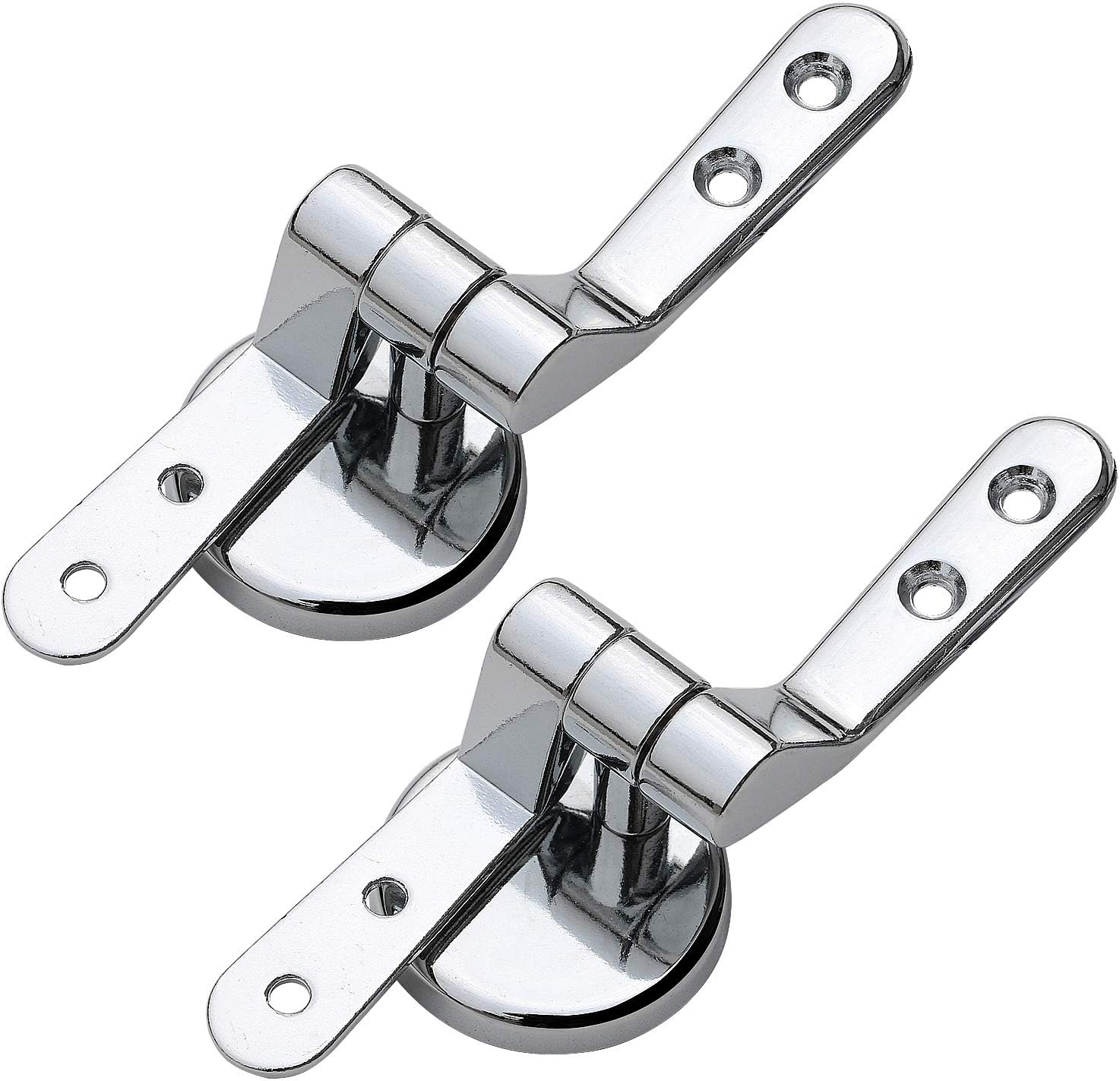 Toilet Seat Hinge 2Pcs for Wood & MDF Toilet Seats