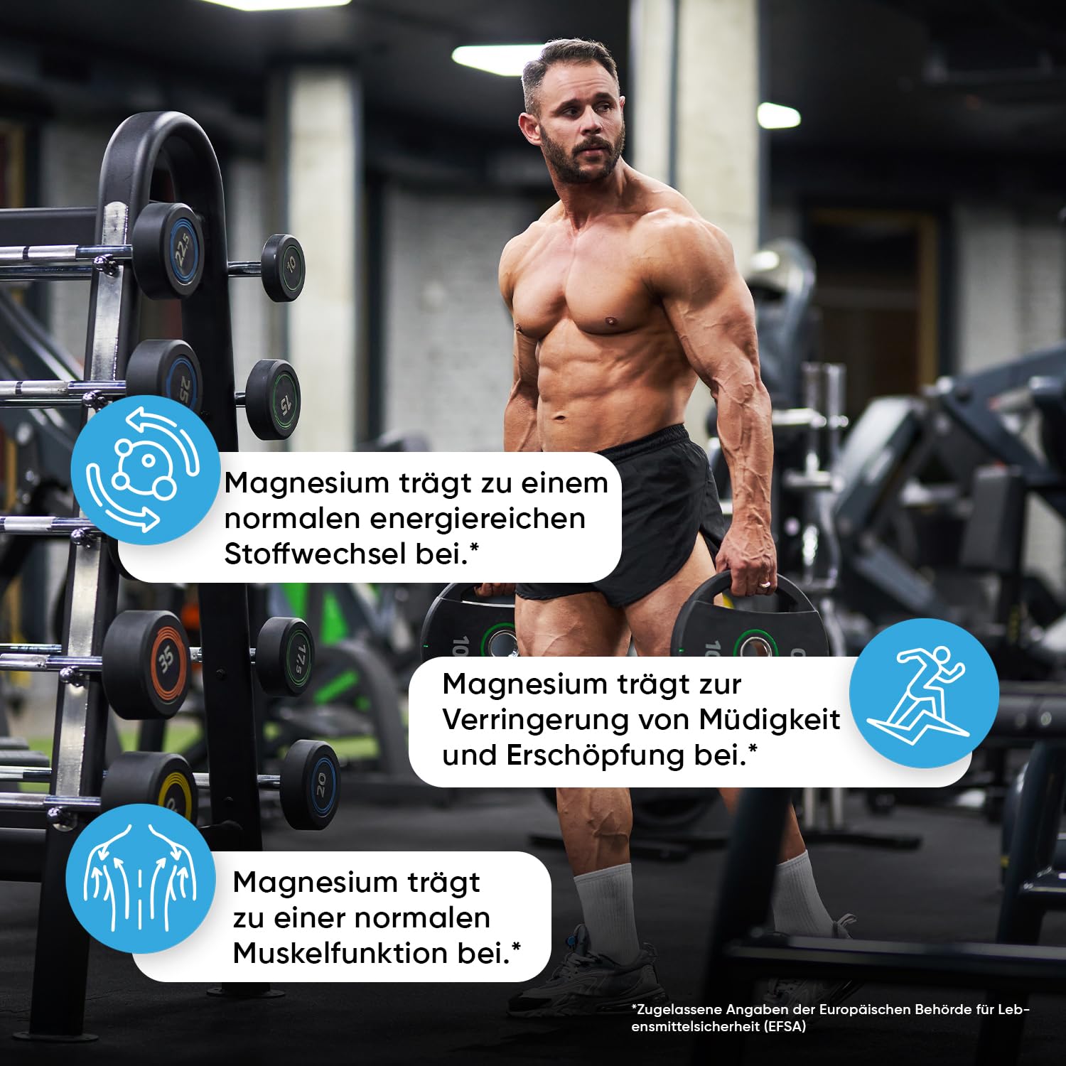 Magnesiumcitrat Kapseln gepuffert - 444mg Elementares Magnesium pro Portion - 240 Kapseln - 4 Monate Vorrat - Magnesium trägt zur Verringerung von Müdigkeit & Erschöpfung bei (EFSA) - WeightWorld 6