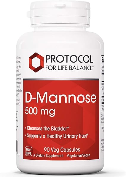 Amazon Com Protocol For Life Balance D Mannose 500 Mg