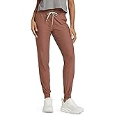 ODODOS Women's Performance Joggers - Ultra Soft odSTRATUM Tech Sweatpants Adjustable Mid Rise Pants with Pockets