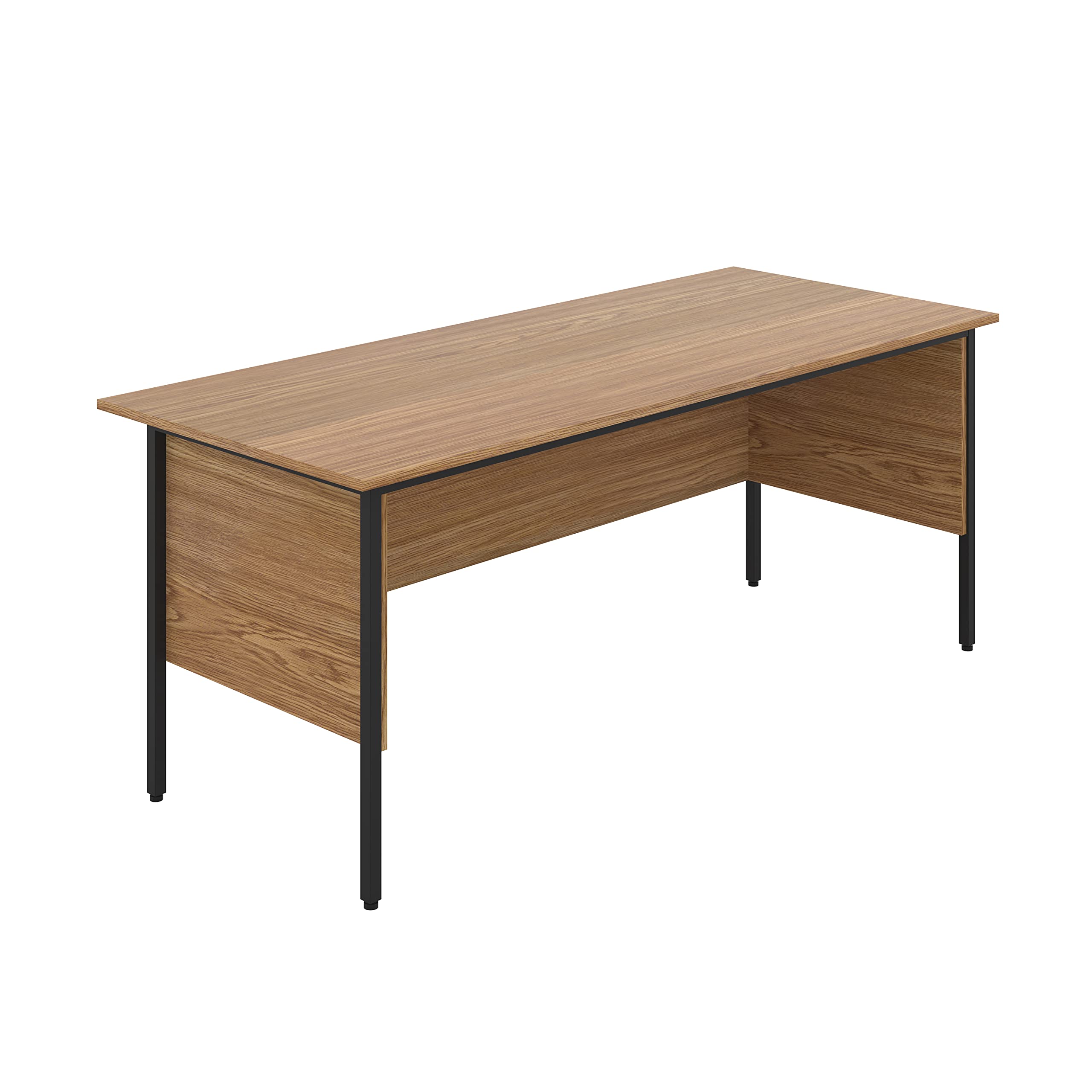 Office Hippo Eco 18 Rectangular Meeting Table, Oak, 150 cm x 75 cm