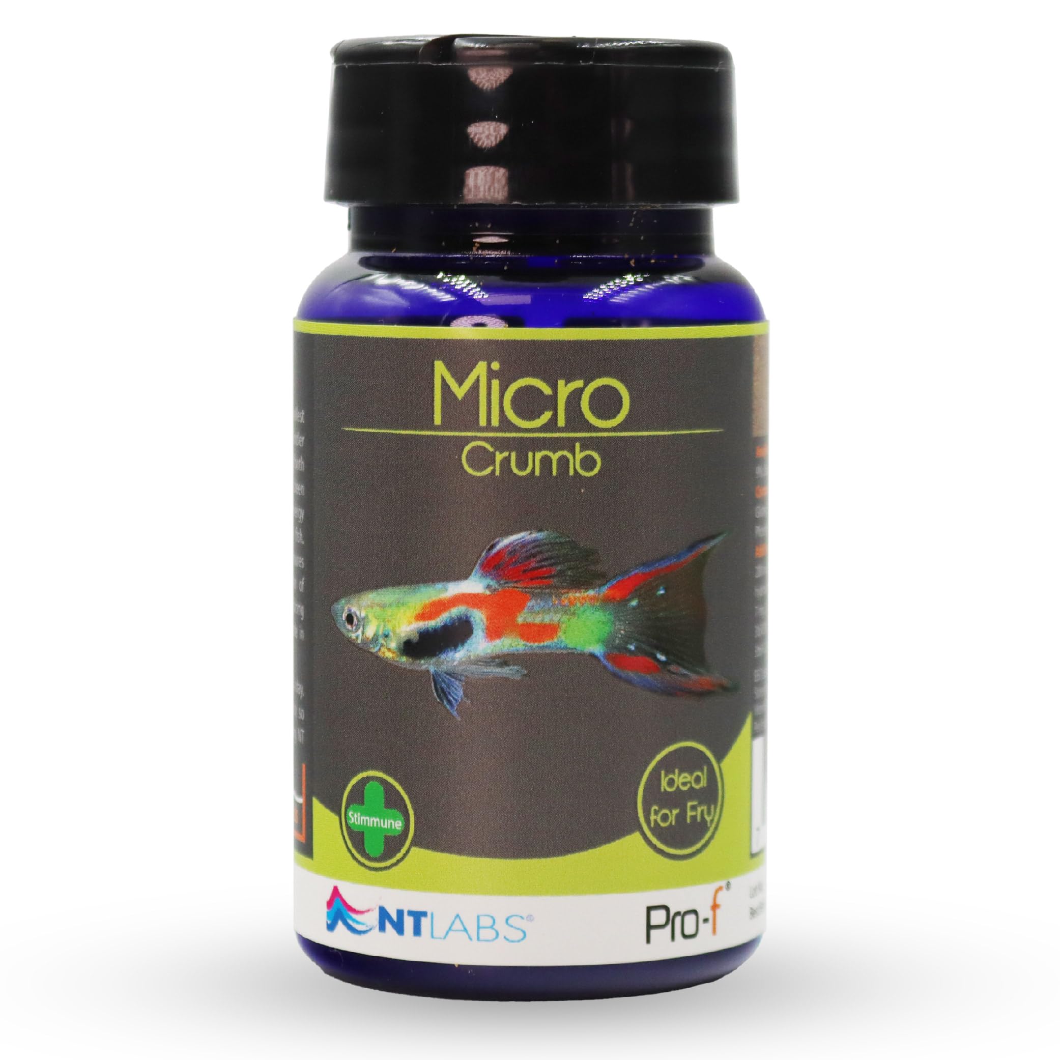 NT Labs Pro-f Micro Crumb, Small Fish Food, Ideal for Fry/Baby Fish, Nutritious and Palatable (40g)
