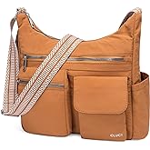 CLUCI Travel Purses for Women, Waterproof Nylon Crossbody Bags for Woman Trendy, Anti Theft Shoulder Handbags for Ladies