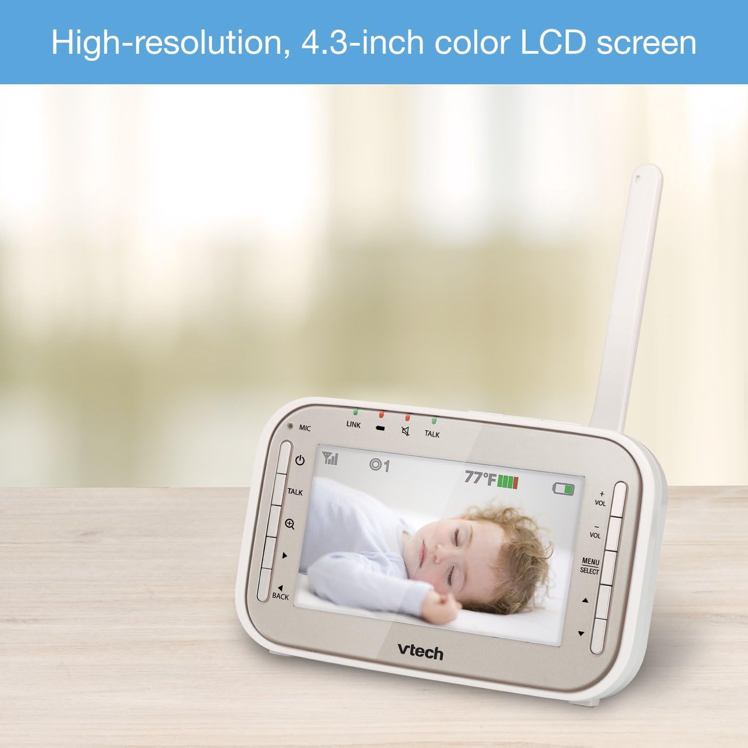 vtech baby monitor vm343