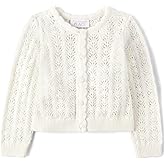 The Children's Place Baby Girls' and Toddler Long Sleeve Knit Button Front Cardigan