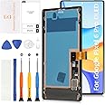 Olivechard OLED for Google Pixel 6 Pro 6.7" Display Screen +Frame (Fingerprint Cable Transfer Required) LCD Screen Replacement Display Touch Digitizer Assembly