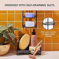 Kitsch Bar Soap Holder for Shower Wall, Rust Proof