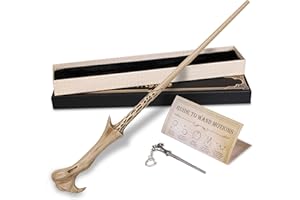 MagicRanger Magic Wizard Wand for Kids Witch Sorcerer Collection Cosplay Accessory with Gift Box, Bone