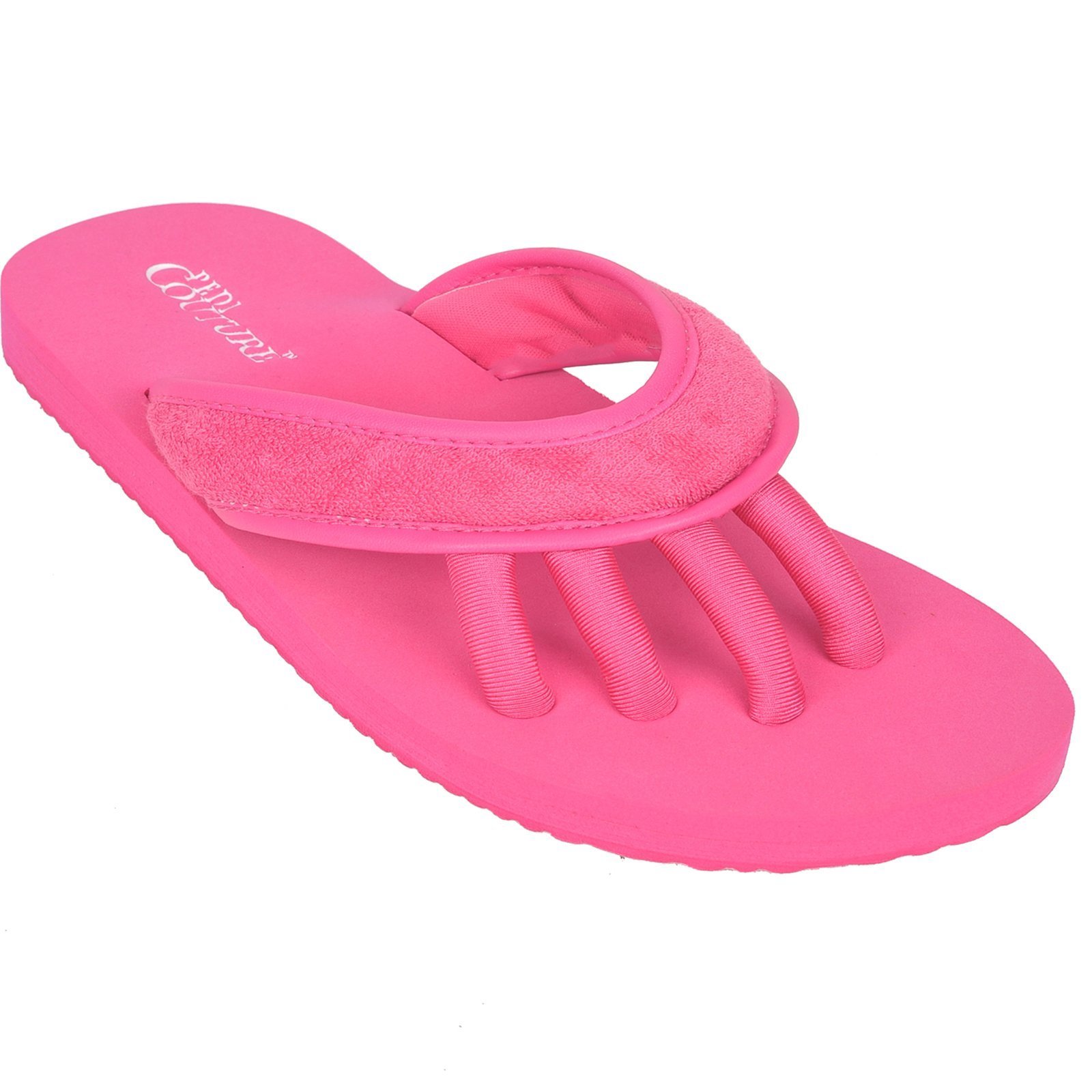 Pedi Couture Spa Pedicure Sandals Pink Size M, (SPA-FCH-M)