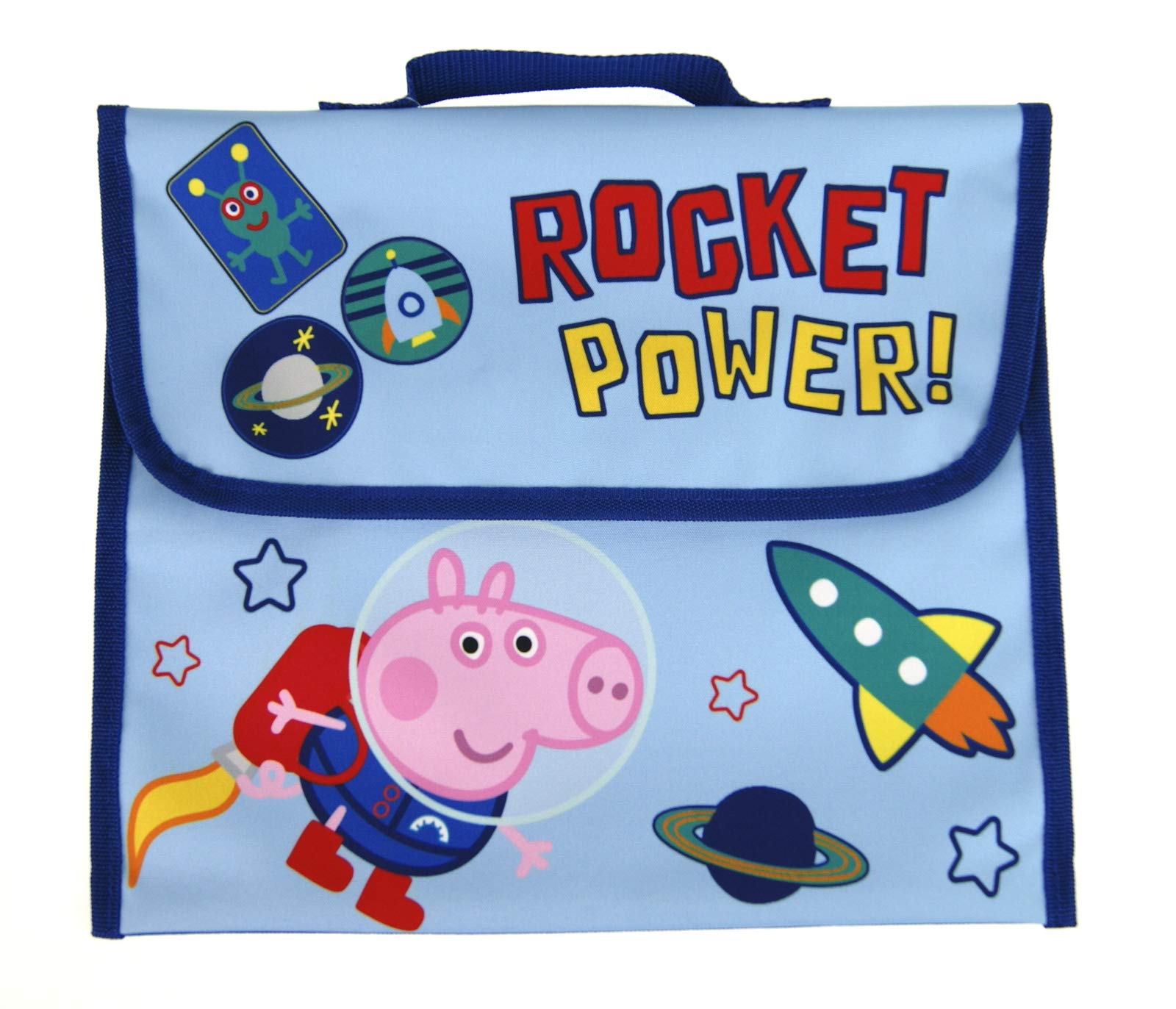 Boys Peppa Pig George Pig Primary School Reading Book Bag