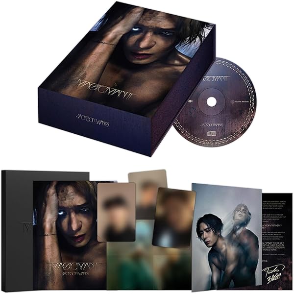 Amazon.com: GOT7 JACKSON WANG MAGIC MAN Album ( MAGIC MAN