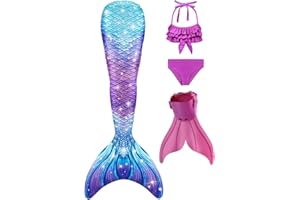 DNFUN Girl Swimsuit for Swimming,Summer Beach Bathing Suit for Kids