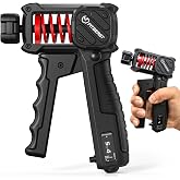 FitBeast Grip Strength Trainer with Built-In Counter, Adjustable Hand Gripper Strengthener 30&ndash;130LB, Forearm Strengthener for Office &amp; Home Training