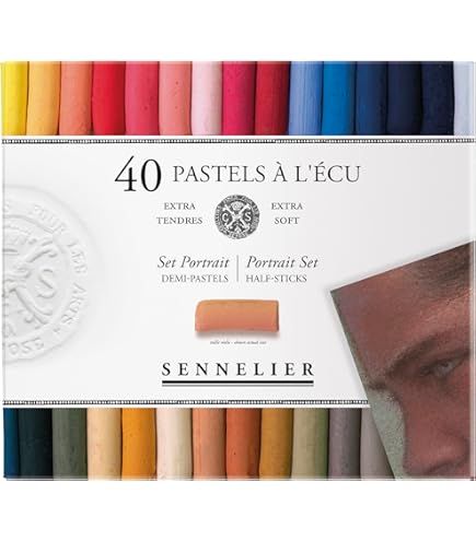 Amazon.com: SENNELIER Extra-Soft French Half Pastel Professional
