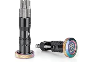 KADACHA Handlebar End Plugs Multi Tools - Bar End Tool Includes Chain Tool, TORX T25, HEX 3/4/5mm - Bike Tool Kit for MTB/Road Bicycle