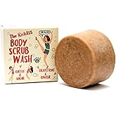 Morava Exfoliating Body Scrub Bar - Natural Coffee & Sugar Body Scrub for Smooth, Nourished & Glowing Skin, Vegan, Cruelty fr