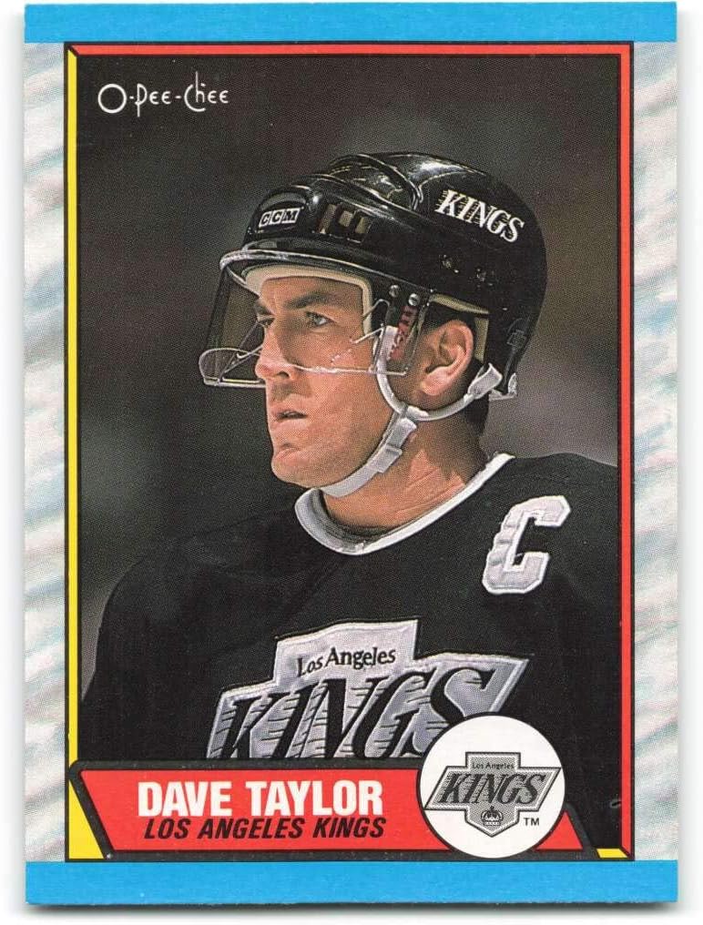 Amazon Com 1989 90 O Pee Chee 58 Dave Taylor Los Angeles Kings Nhl Hockey Card Nm Mt Collectibles Fine Art
