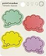 Wrapables Colorful Thinking Bubble Sticky Notes