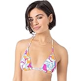 Roxy Women's Bandeau Bikini Top – Strapless Swim Top, Quick-Dry, UPF 50+, Beach, Surf, and Resort Wear