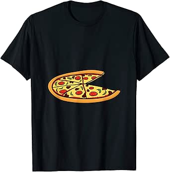 missing pizza slice t shirt