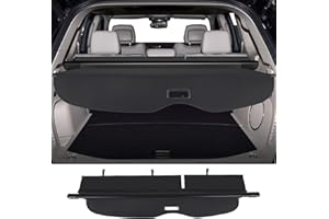 smnuxwm Cargo Cover for 2011-2021 Jeep Grand Cherokee, Rear Trunk Luggage Shield Shade Waterproof (Canvas)