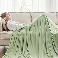 EMME Cooling Throw Blanket for Couch Sofa, Thin