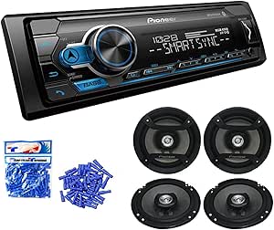 Amazon.com: Pioneer Single DIN Bluetooth Digital Media Receiver with