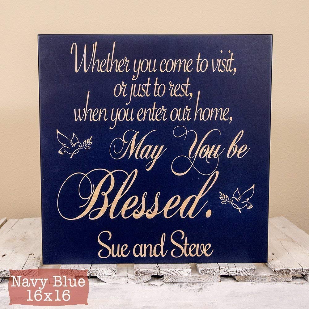 Amazon.com: Personalized Welcome Sign for Home | Personalized