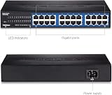 TRENDnet 24-Port Unmanaged Gigabit GREENnet Desktop Metal Switch TEG-S24DG view 3