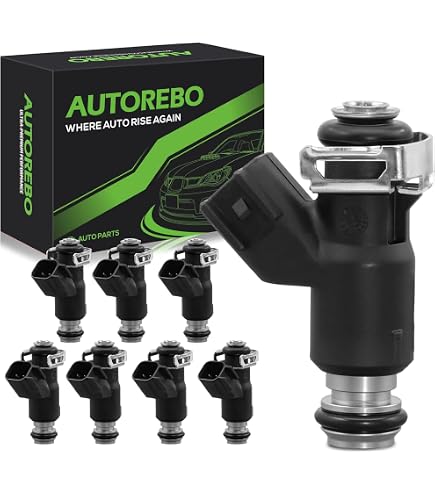 Remanufactured GM Fuel Injectors Set Of 8 - Flow Matched 6.0L 6.2L LY6 L96 12613412