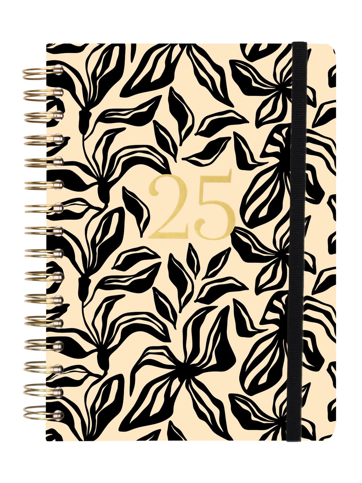 Finocam – Spiral You 2025 Page-A-Day Diary January 2025 – December 2025 (12 Months) Leaves International