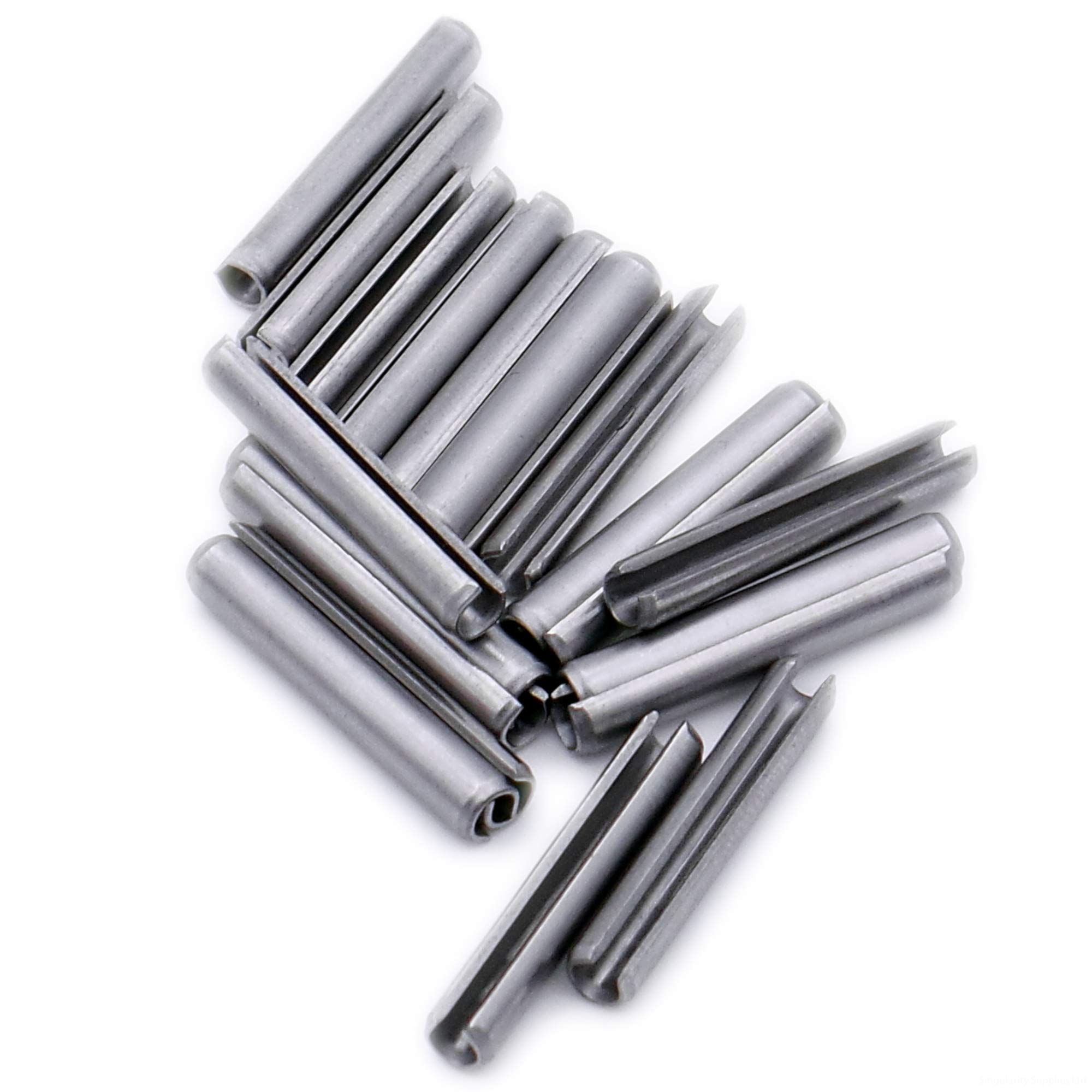 D4 (4mm x 32mm) Slotted Spring Pin (Heavy) - Stainless Steel (A1) (Pack of 20)